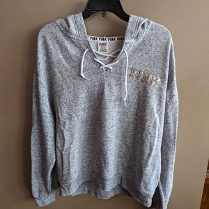 Victoria's Secret PINK Sequin Pullover Hoodie